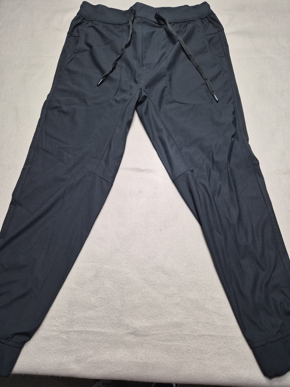 KOLBY Everywhere Tech Joggers Men's Medium Black Slim Fit Zip Pocket Tech Pants
